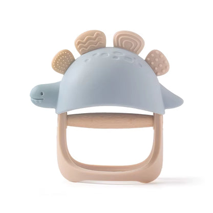 Baby Silicon Teether Toys Dinosaur Bracelet BPA Free Cute Cartoon Animal Silicone Teething Glove for Newborn Chew Teether Toys