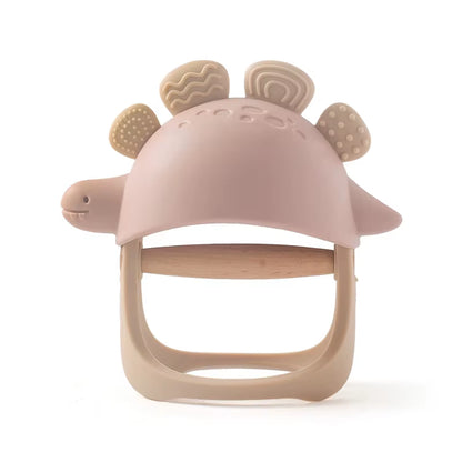 Baby Silicon Teether Toys Dinosaur Bracelet BPA Free Cute Cartoon Animal Silicone Teething Glove for Newborn Chew Teether Toys